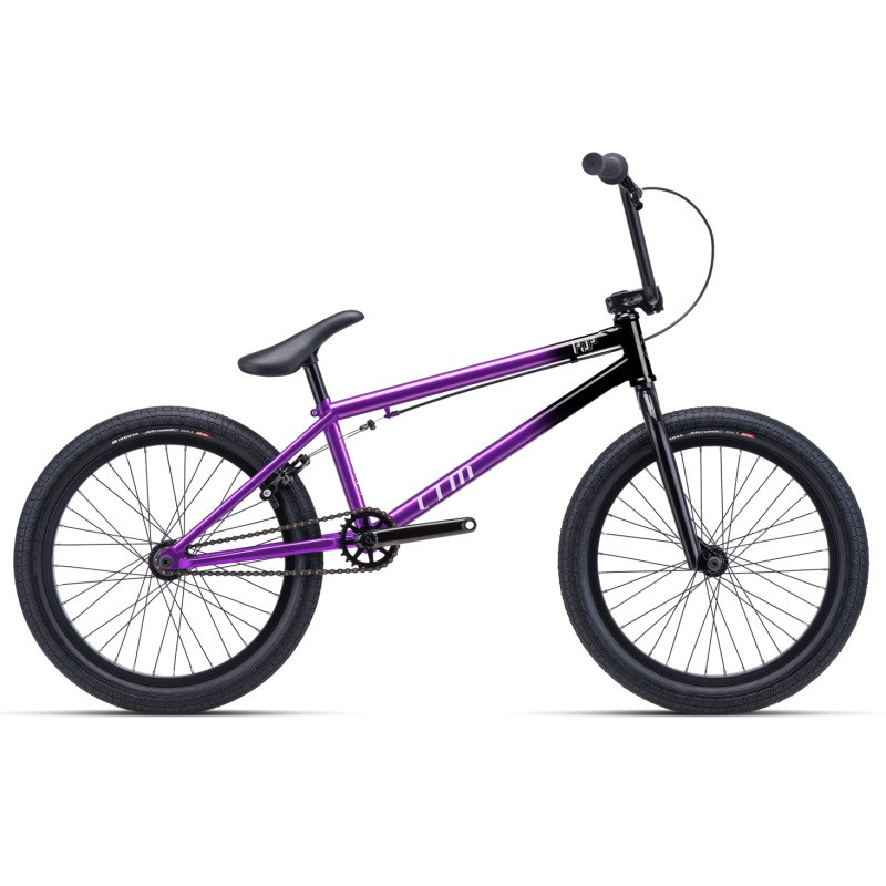 CTM BMX POP 20" Hi-Ten velosipēds - violets/melns - BMX - Velosipēdi -  Jēkabpils Veloserviss