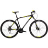 KROSS velosipēds HEXAGON 5.0 black/yellow 2022